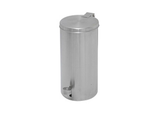 Caneca de pedal en acero inoxidable