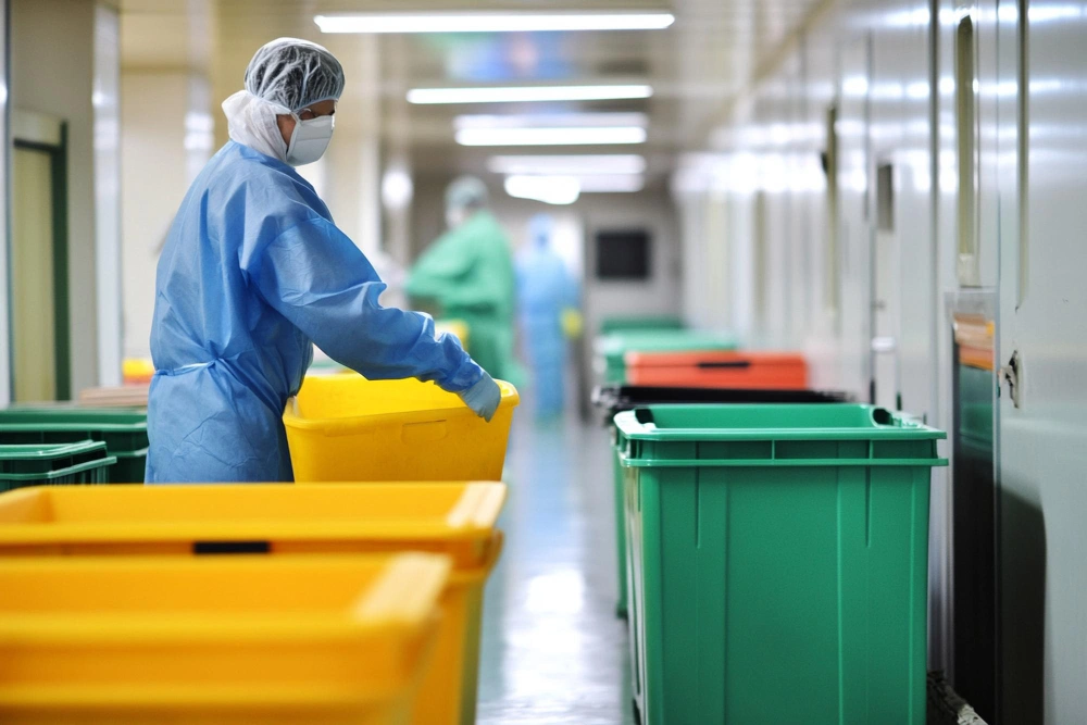 Buenas prácticas para disposición de residuos en instituciones de salud