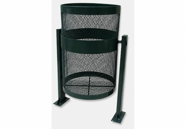 Caneca mobiliario urbano 894 MM para parques y zonas de alta circulación