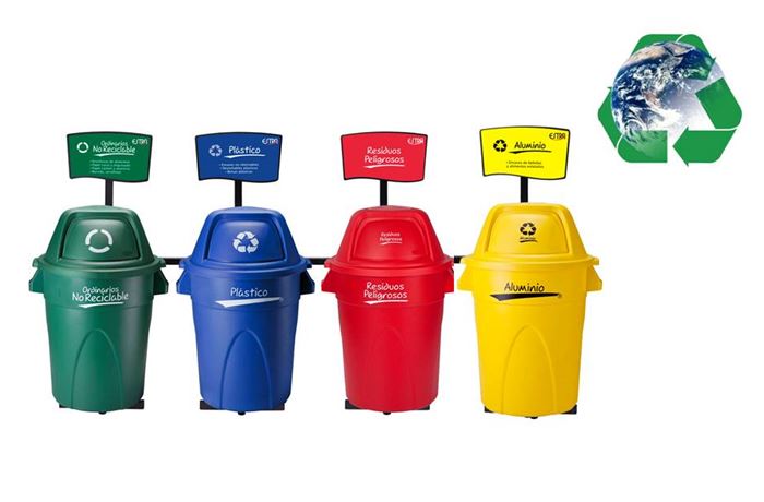 Utilice de manera adecuada los contenedores de basuras
