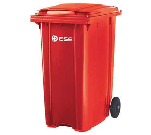Contenedor con ruedas de 240 litros CJS Canecas